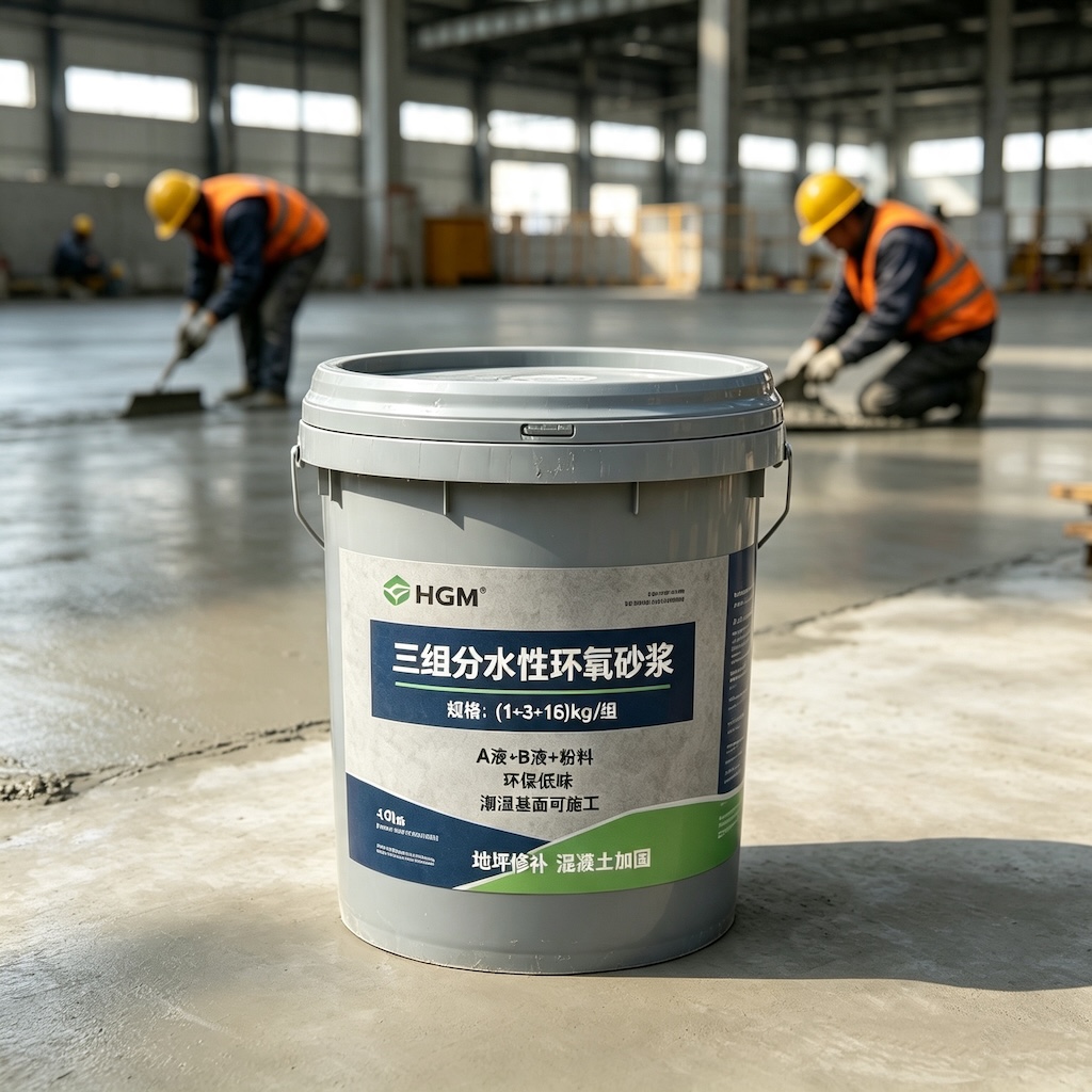 平定三组份水性环氧砂浆